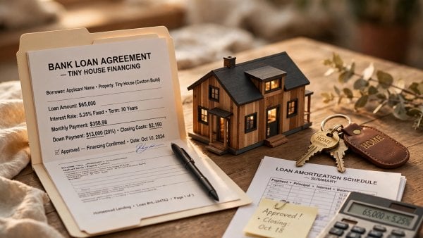 will banks finance a tiny house