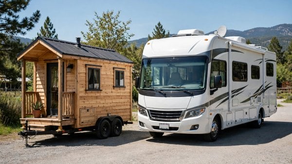 tiny house vs rv living