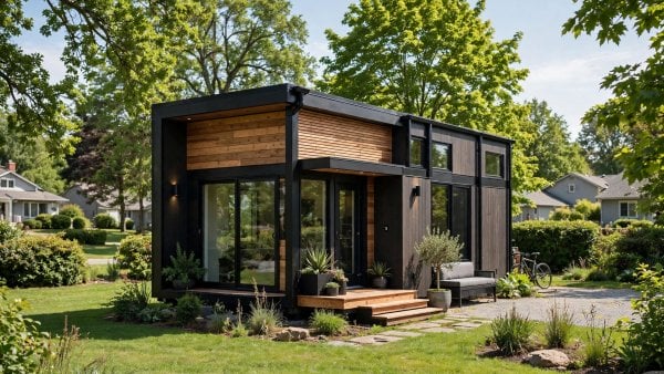 Micro homes for sale — featured image of a compact micro home exterior