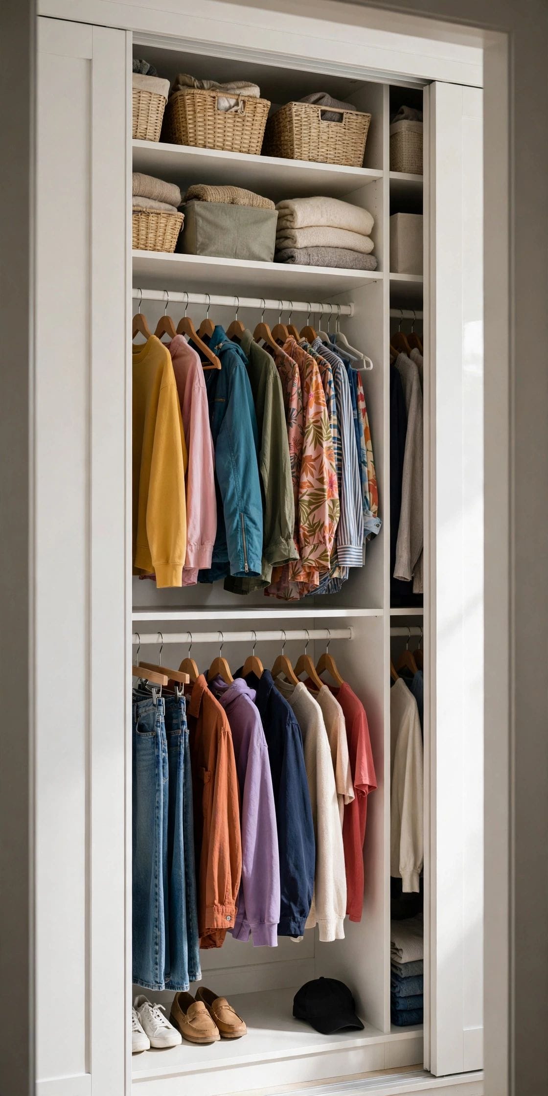 minimum closet depth