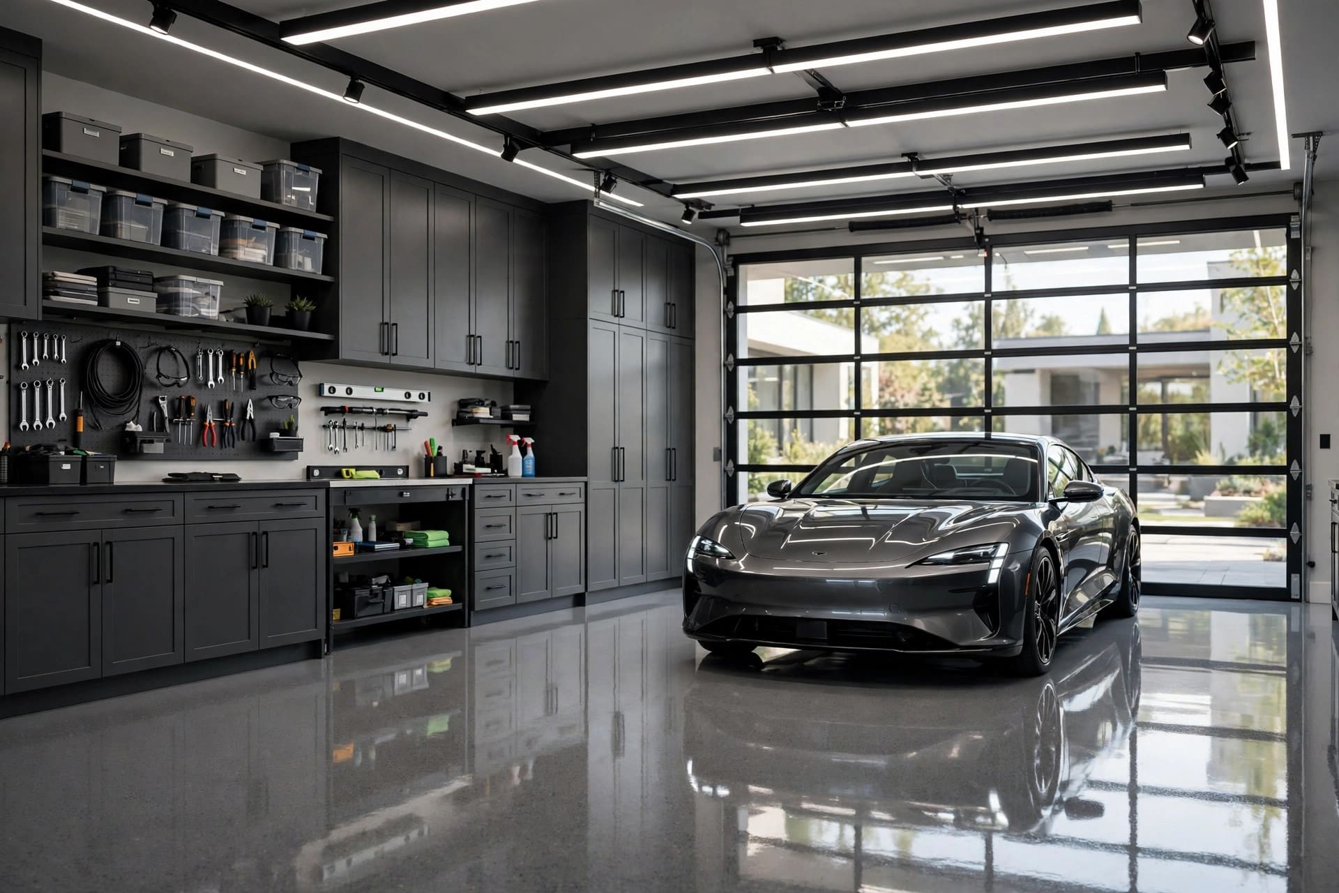 modern garage