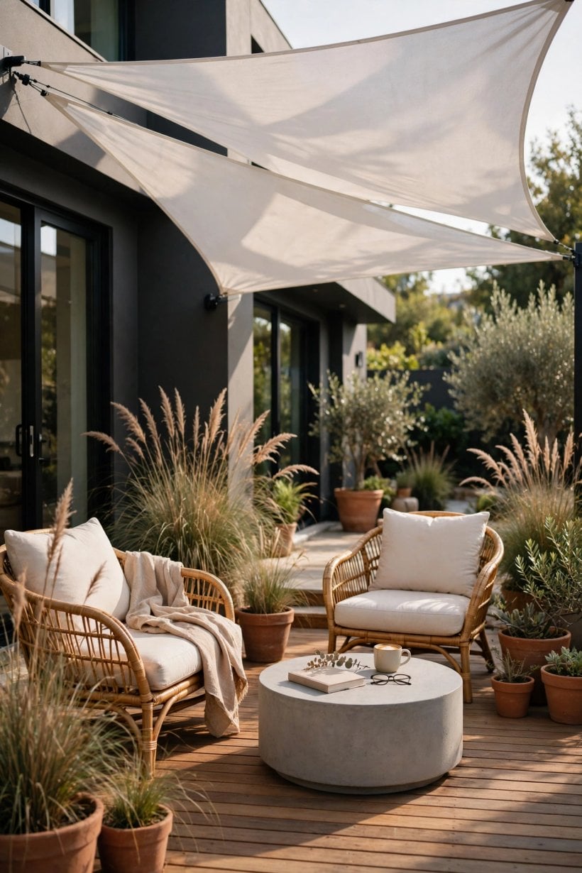 modern patio