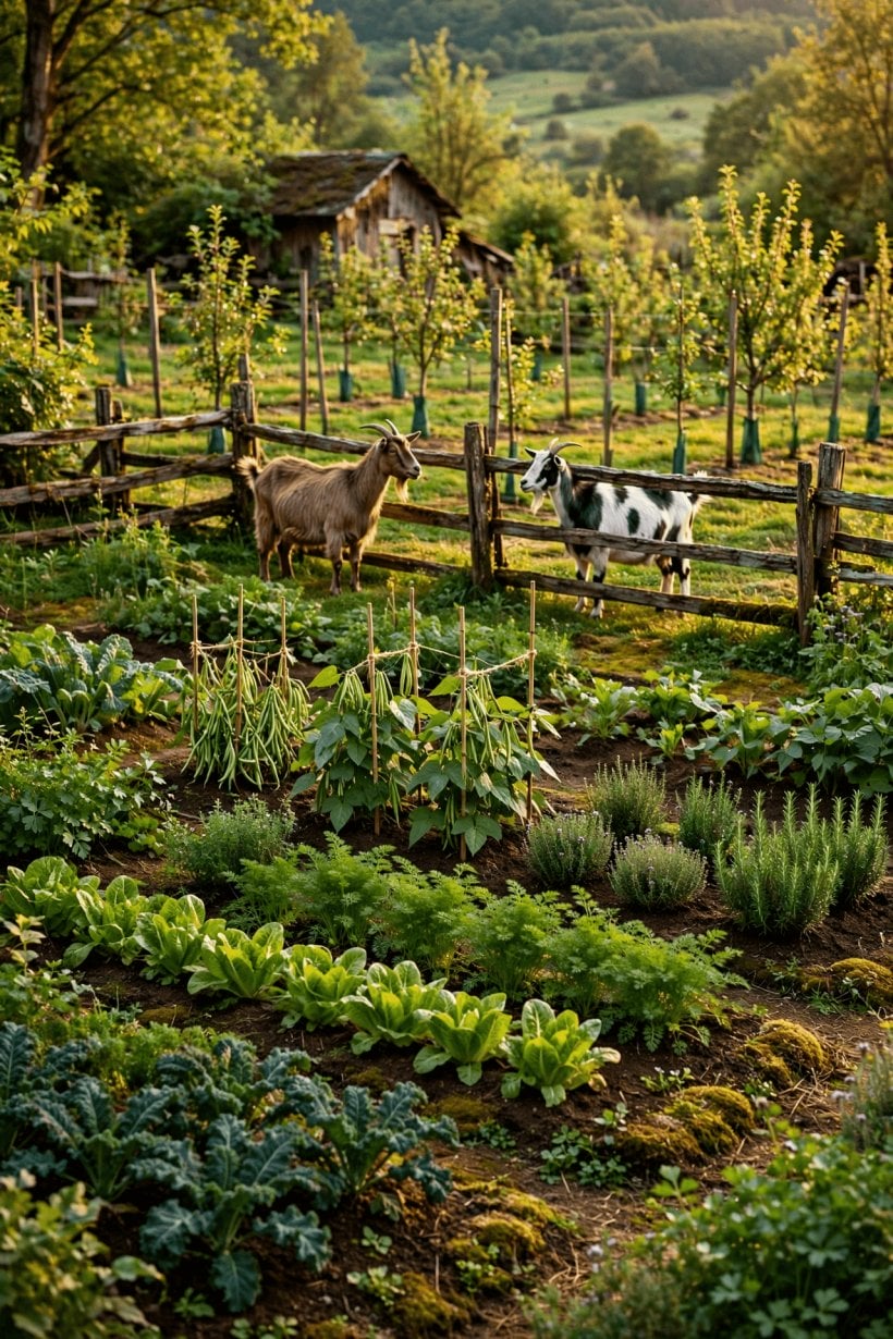 1 acre homestead layout