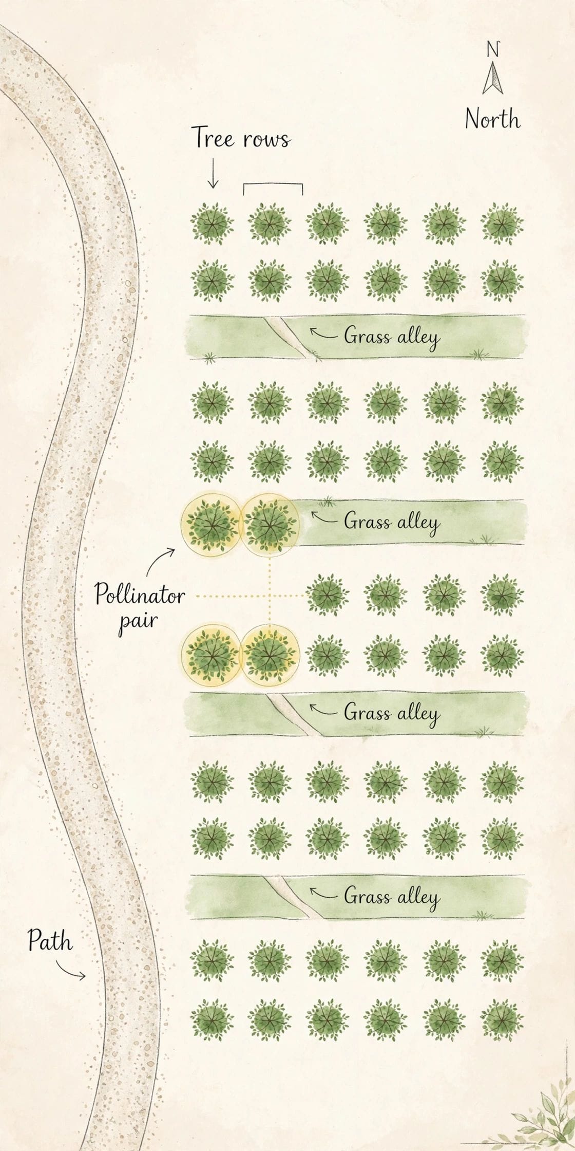 orchard layout plans