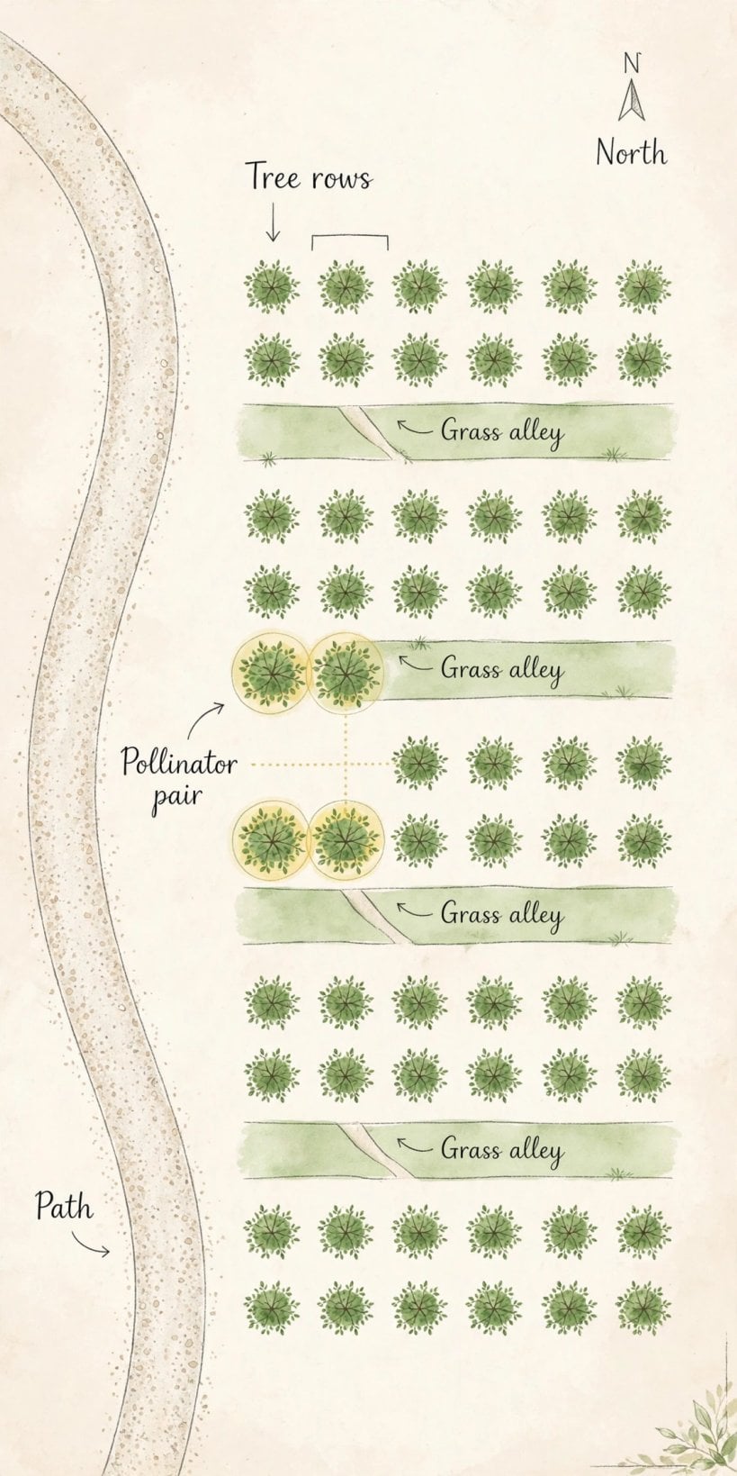 orchard layout plans