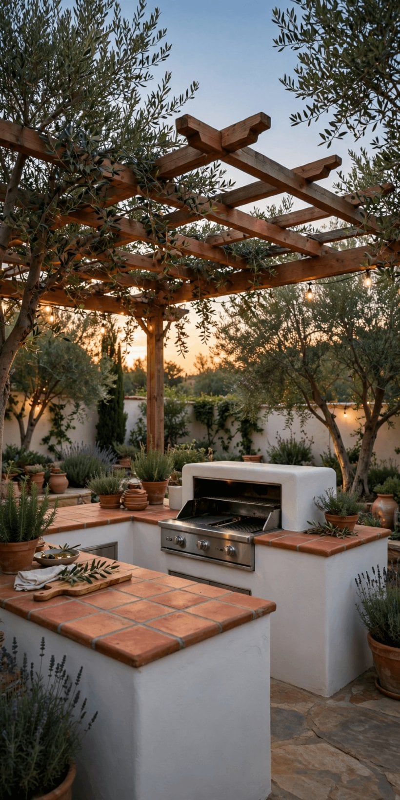 built in outdoor grills designs