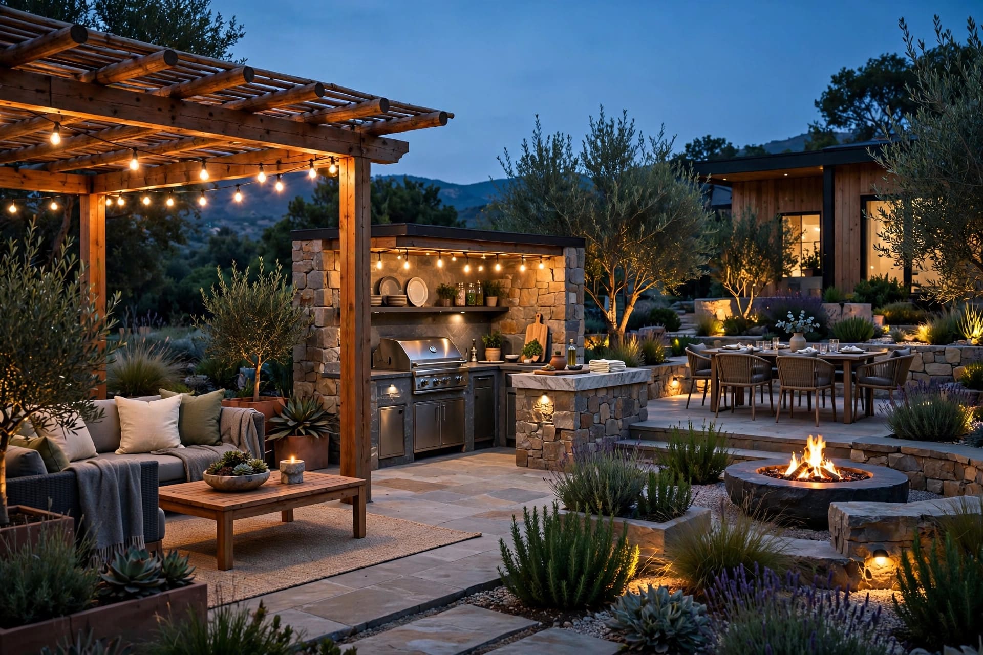 outdoor living spaces