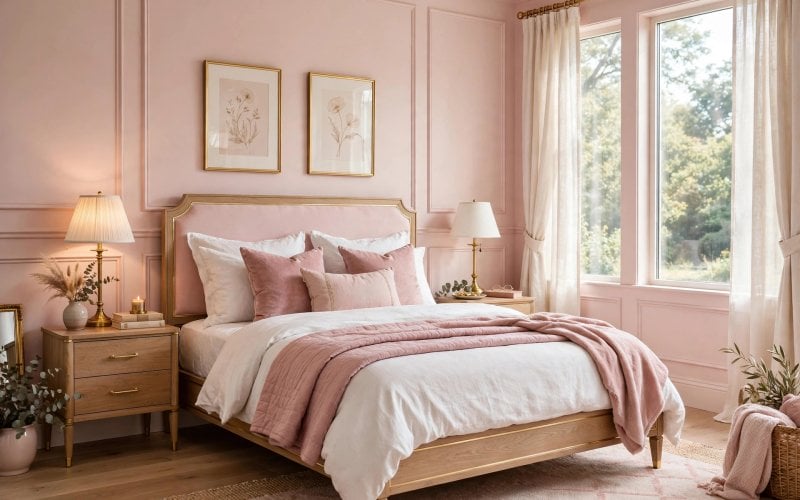 pink bedroom ideas