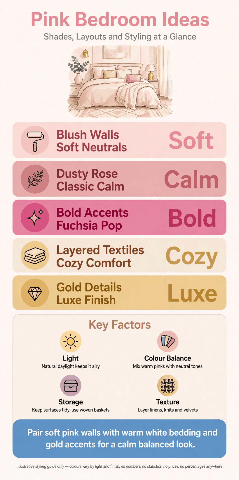 pink bedroom ideas