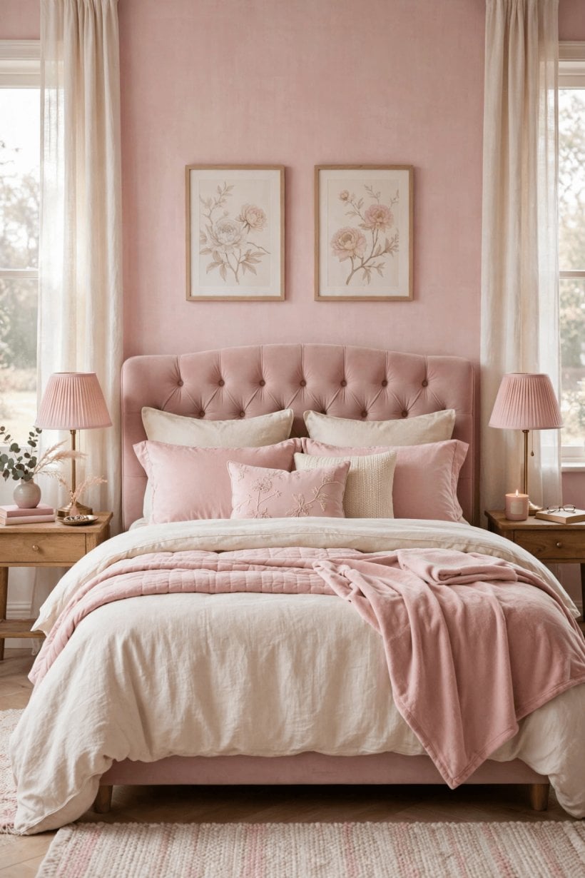 pink bedroom ideas