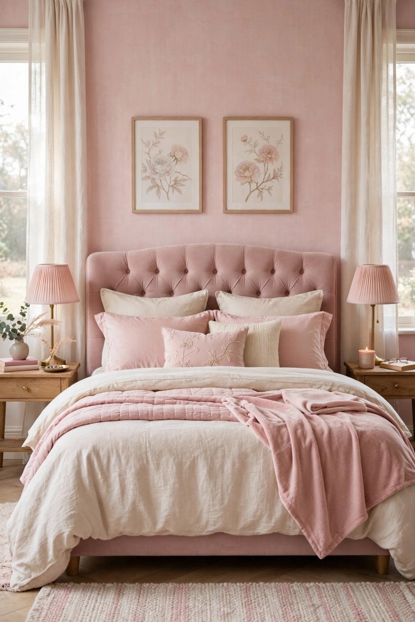 pink bedroom ideas