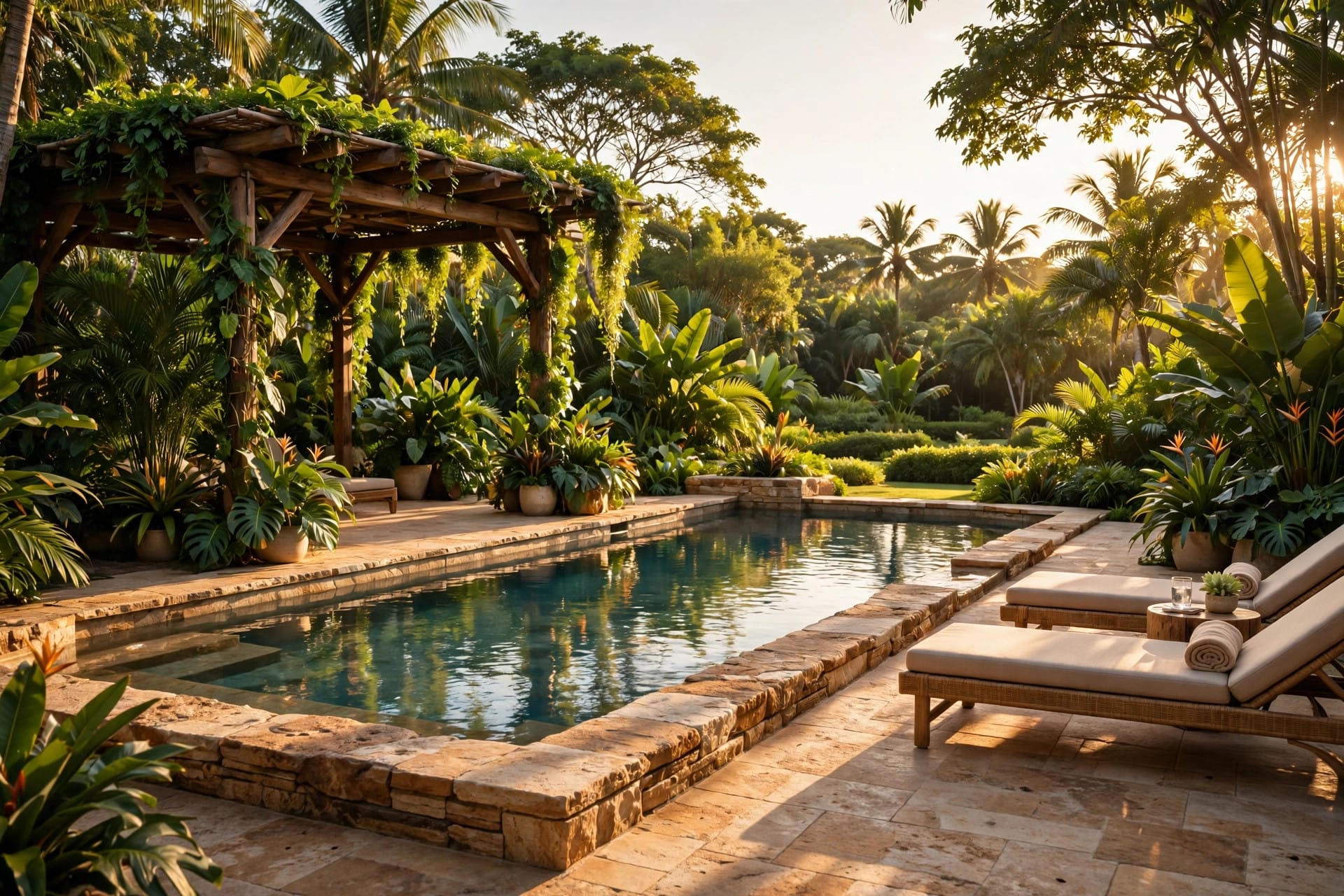 pool landscaping