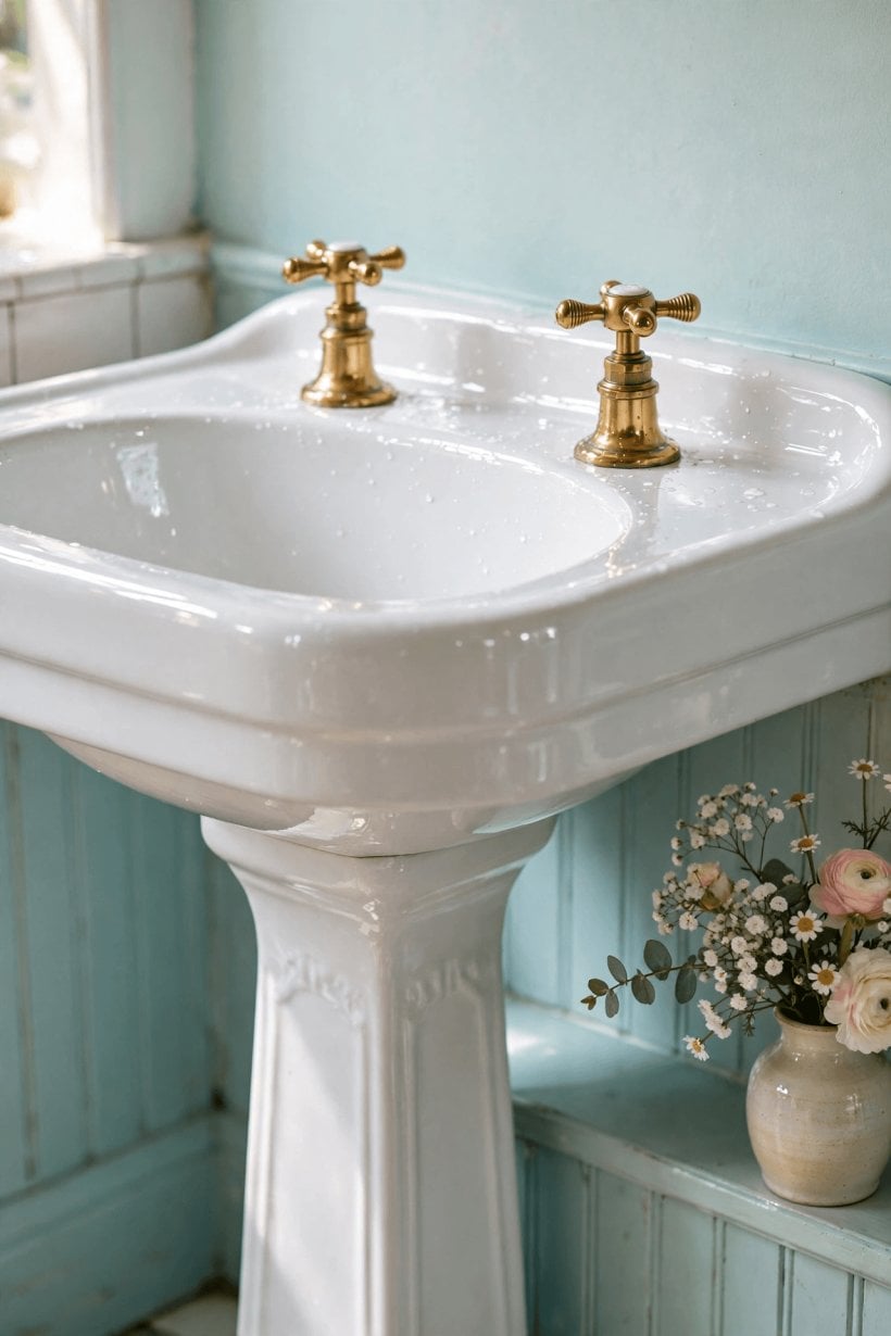 restore porcelain sink