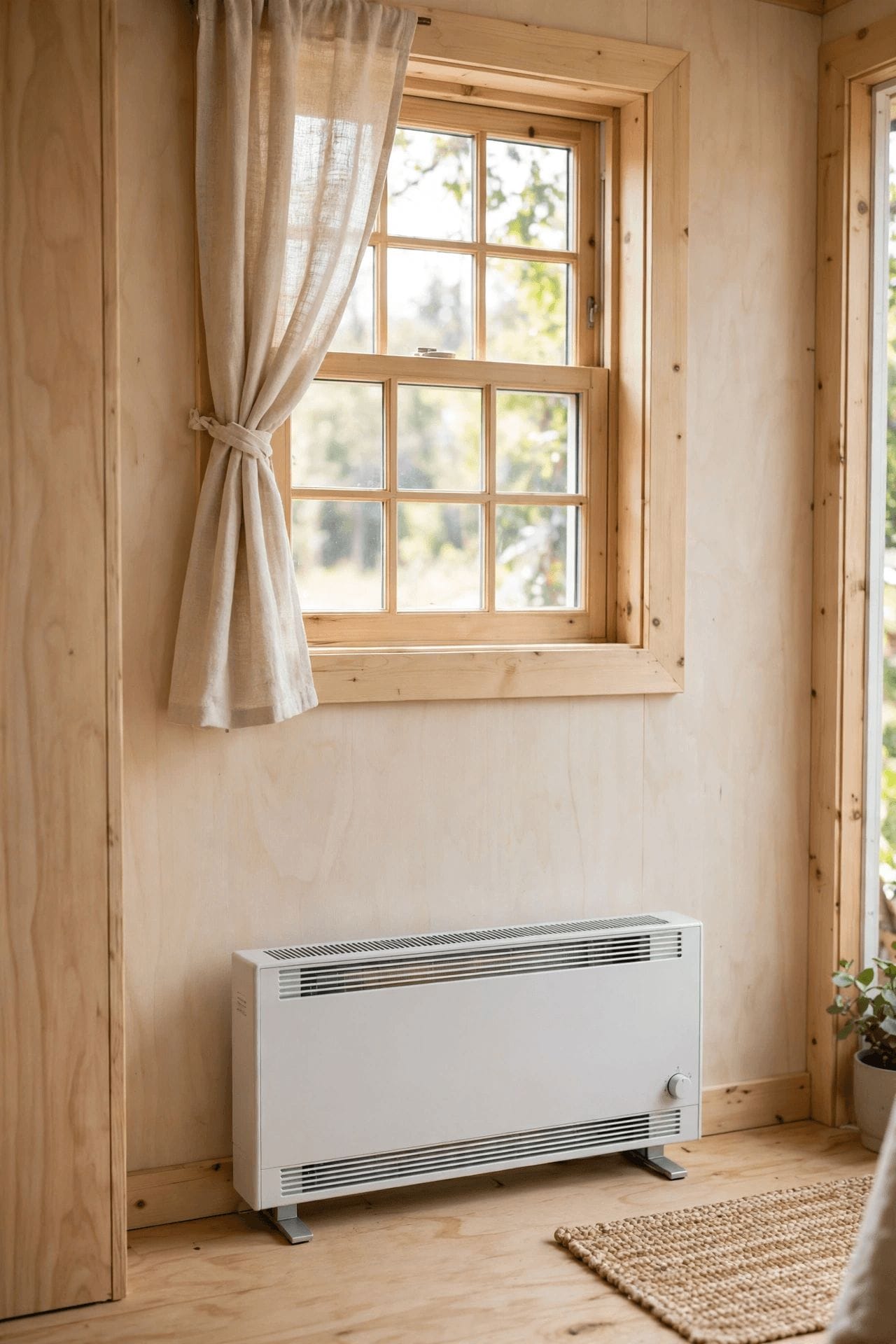 propane vs electric heat tiny house