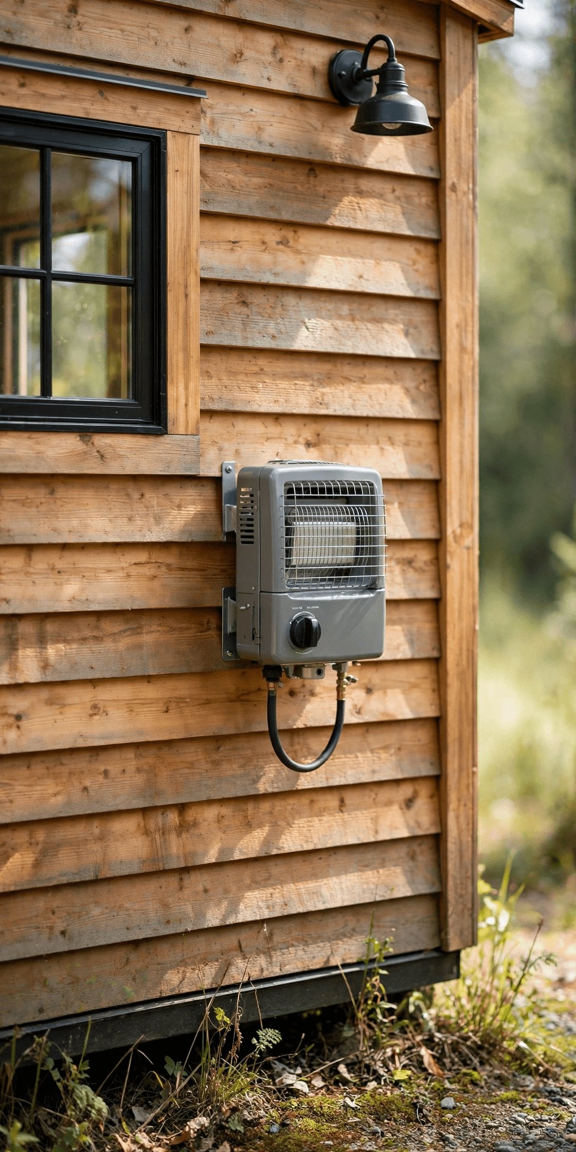 propane vs electric heat tiny house