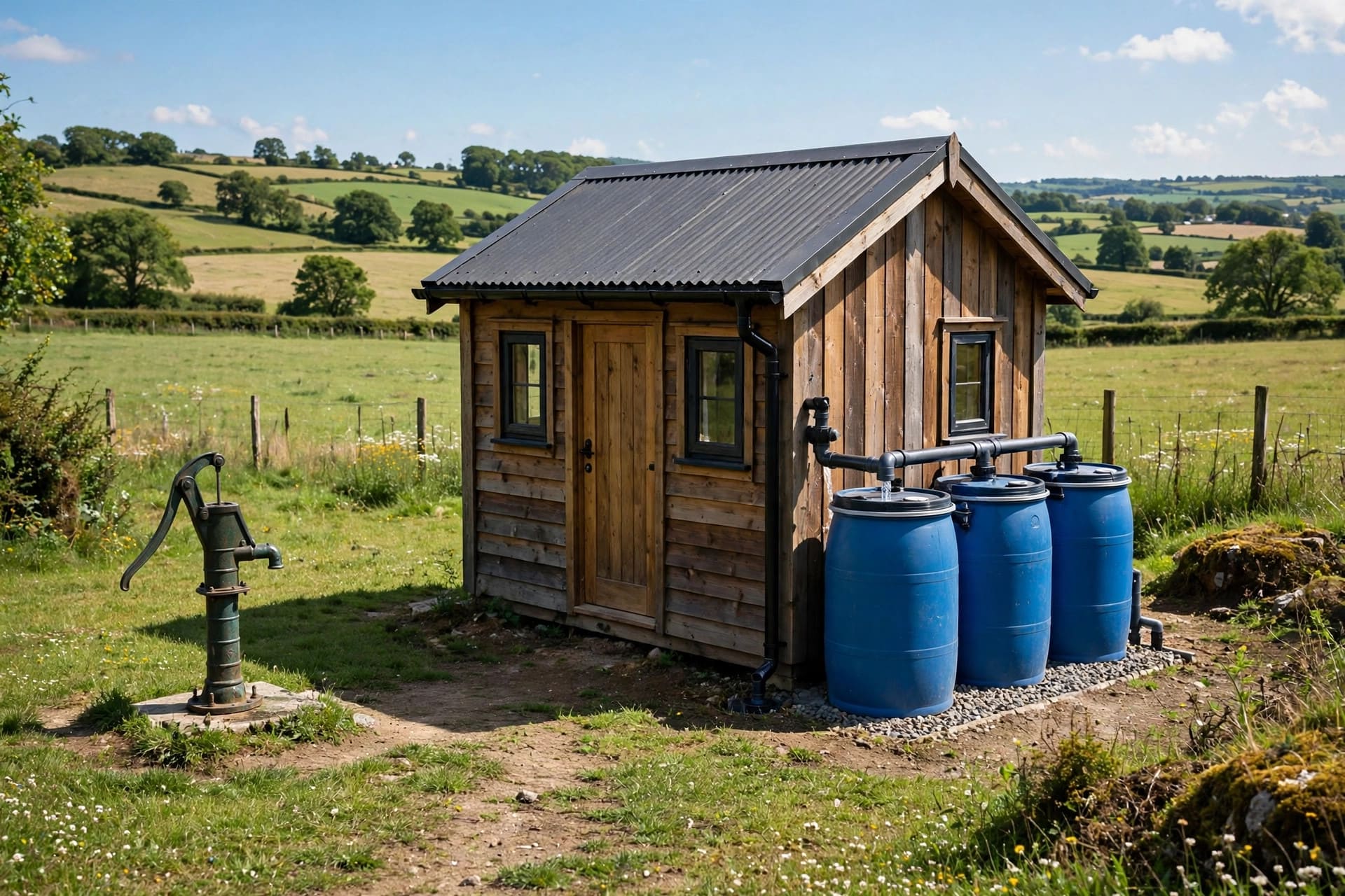 rainwater vs well water off grid