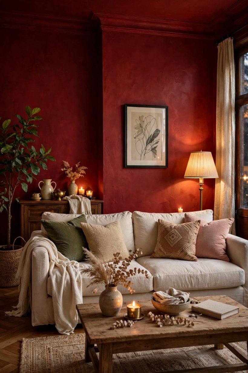 red walls