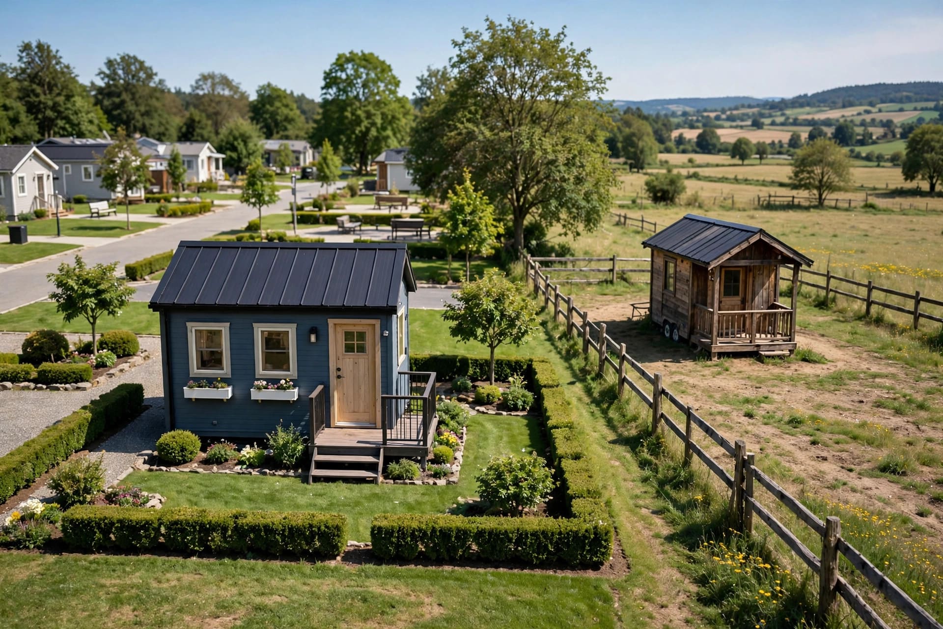 renting vs owning land tiny house