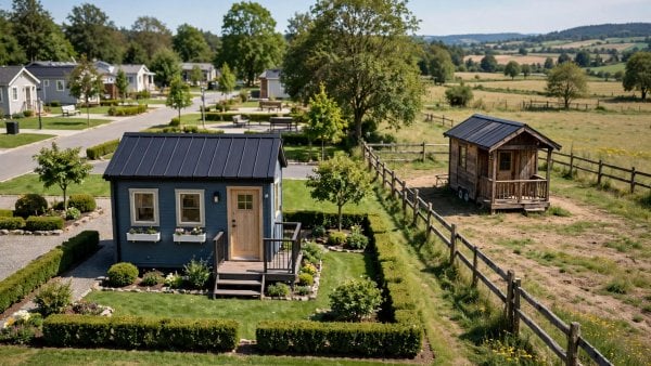 renting vs owning land tiny house