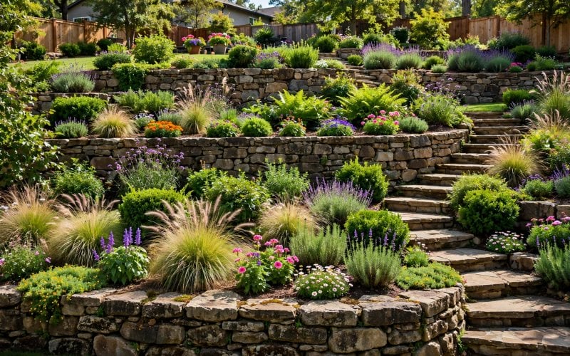 landscape retaining walls