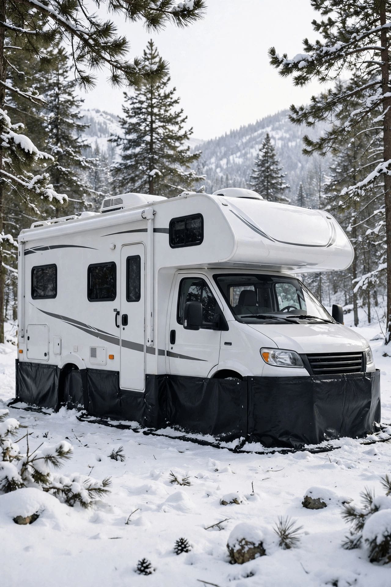 rv vs tiny house winter living
