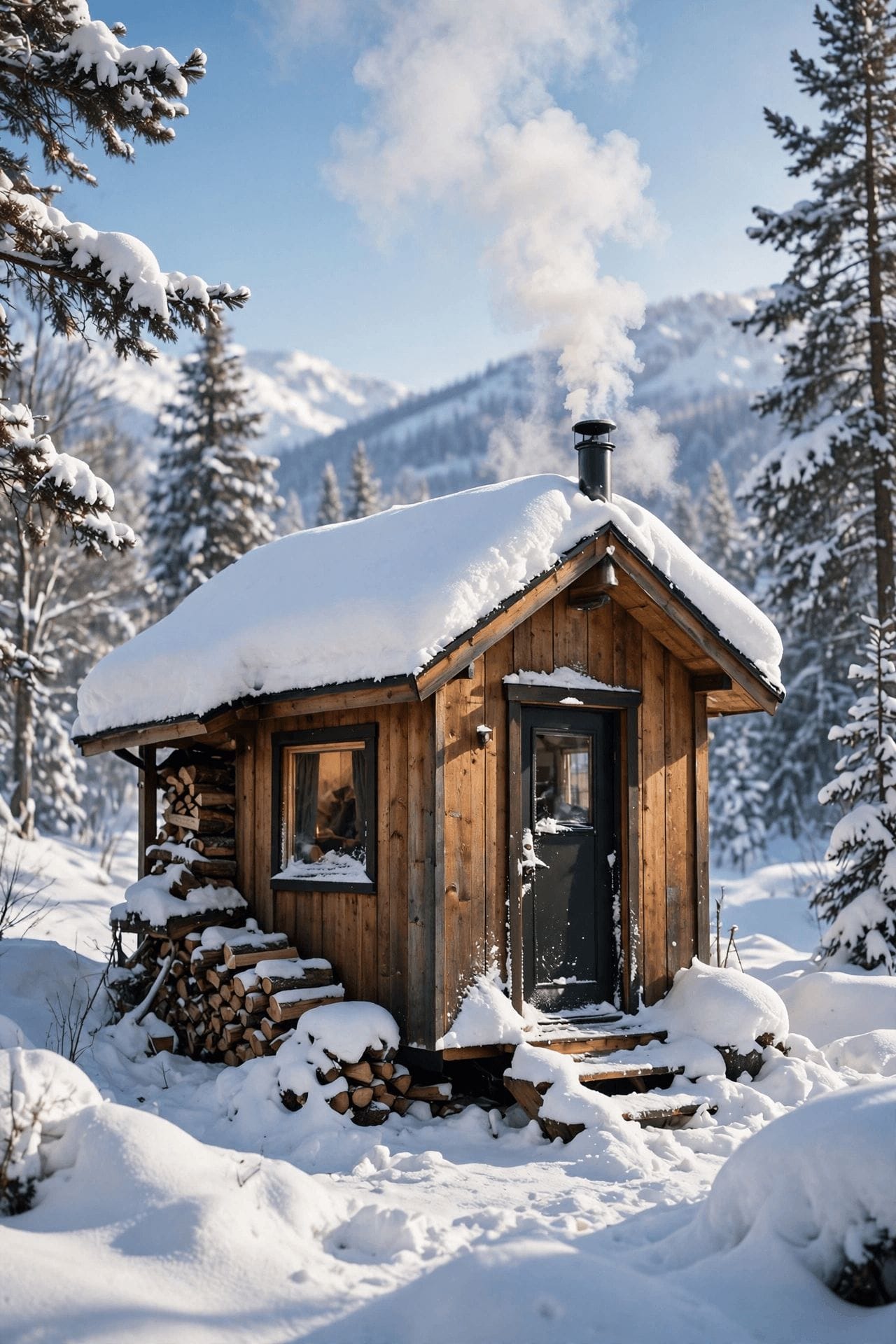 rv vs tiny house winter living