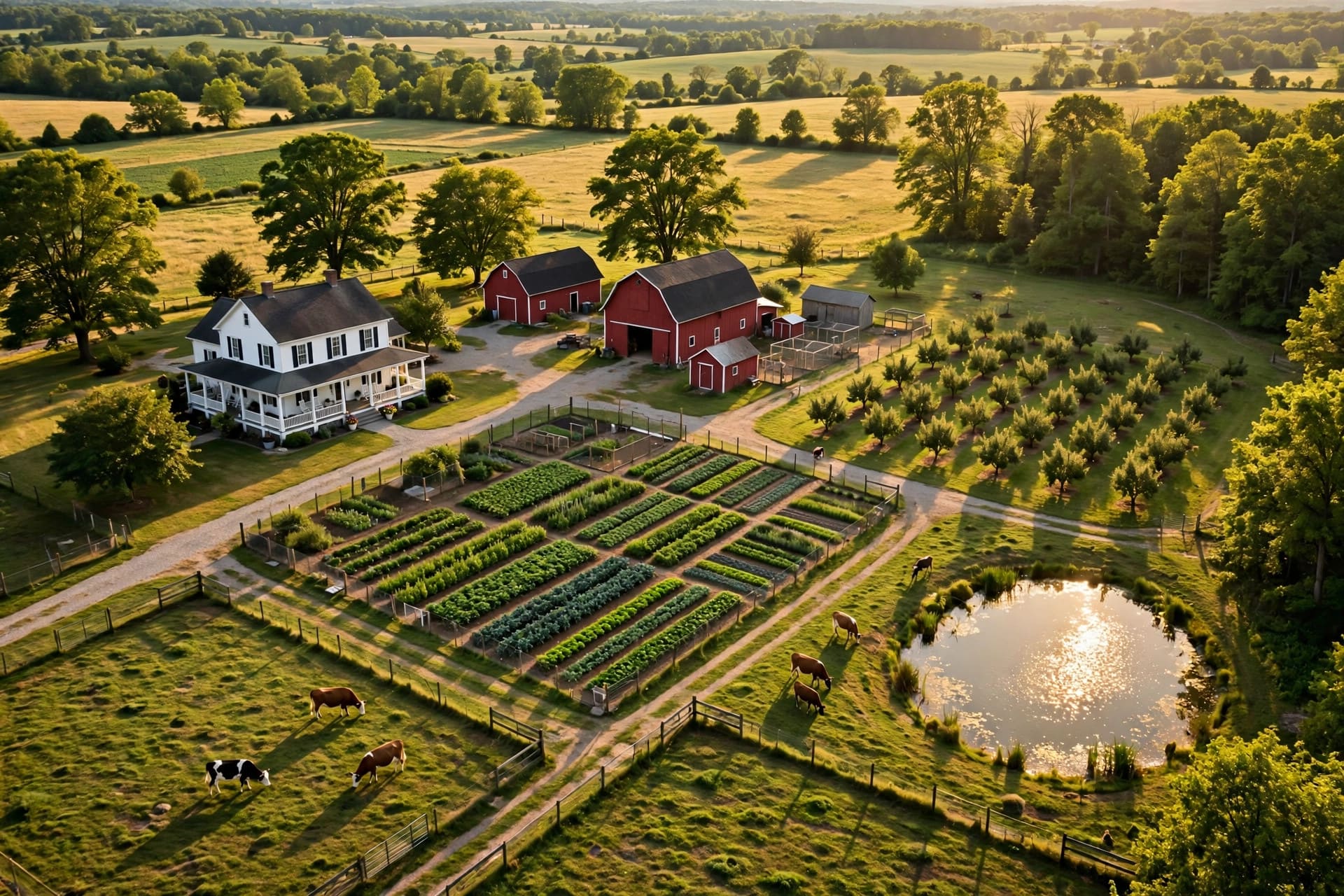 seven acre homestead layout