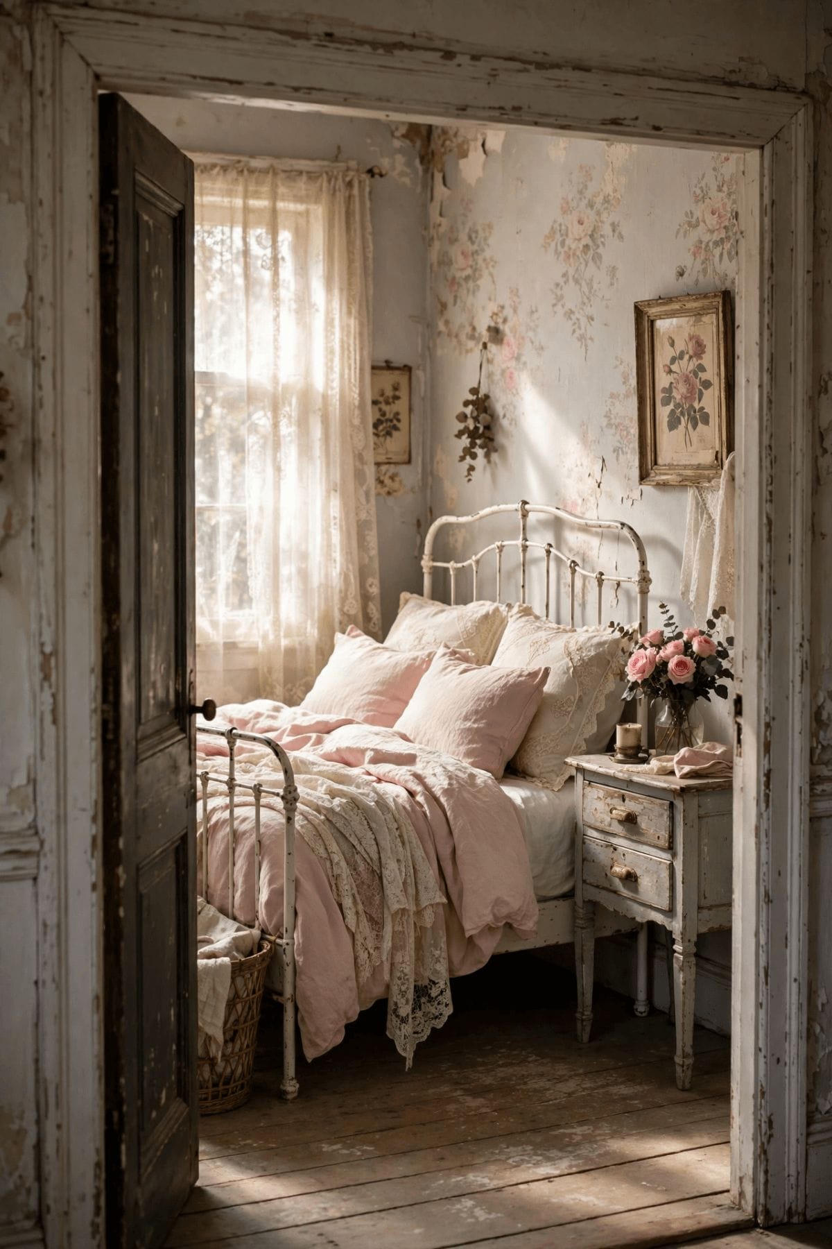 shabby chic bedroom