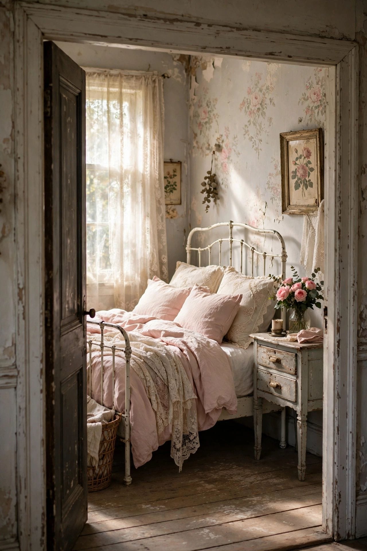 shabby chic bedroom