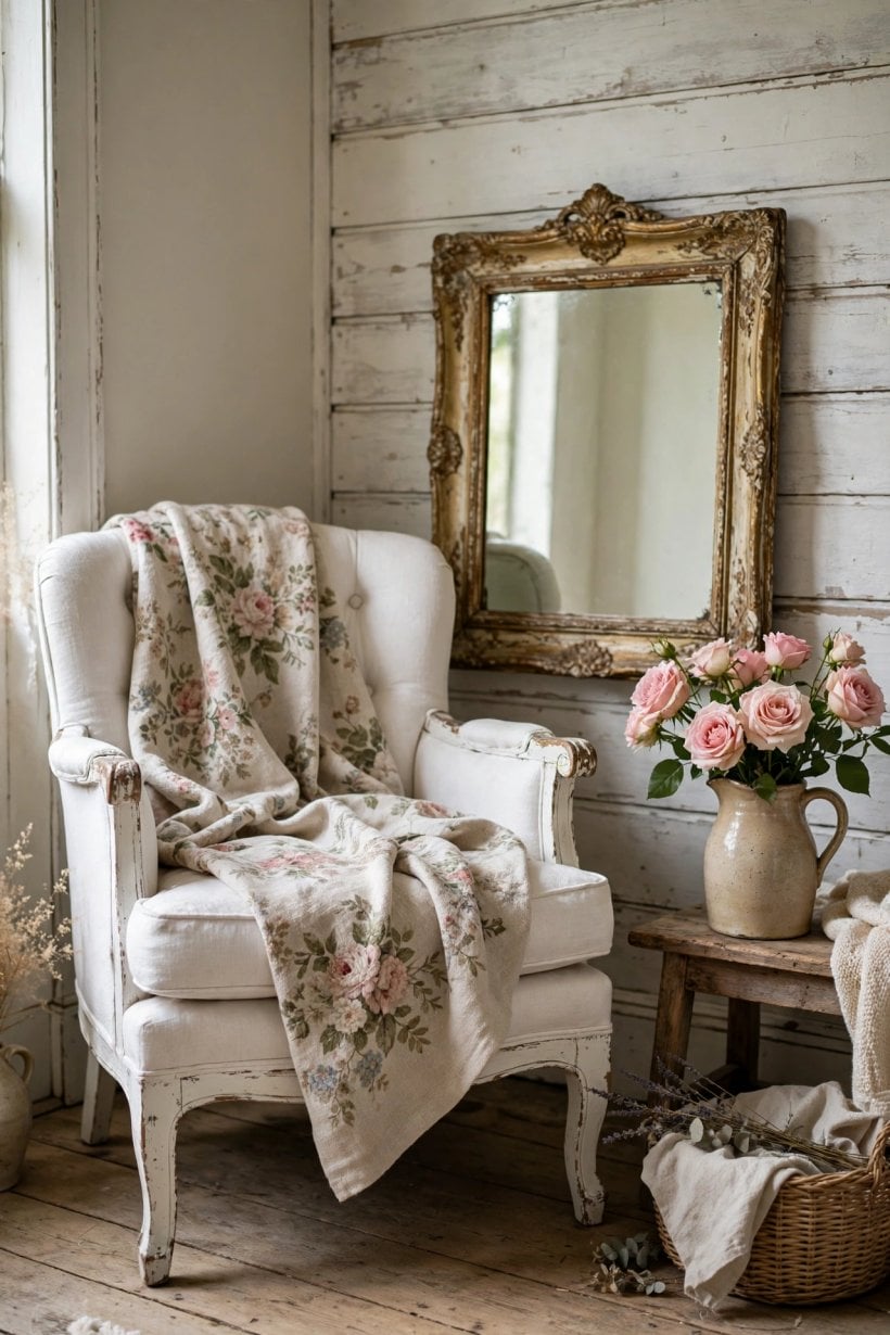 shabby chic living room