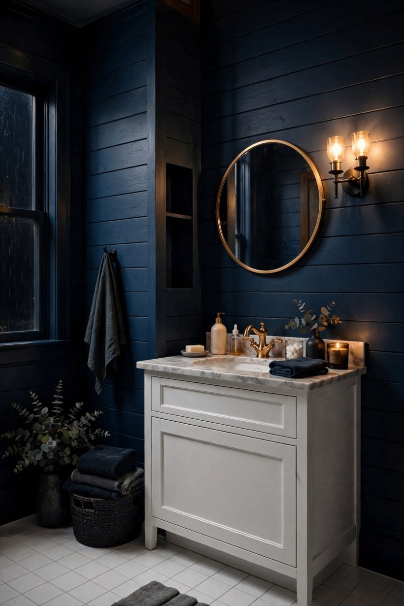 shiplap bathroom