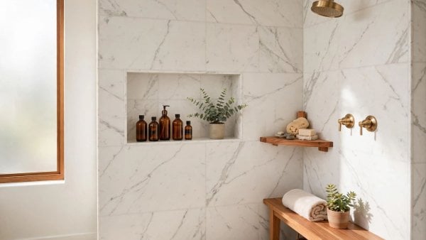 shower shelf ideas