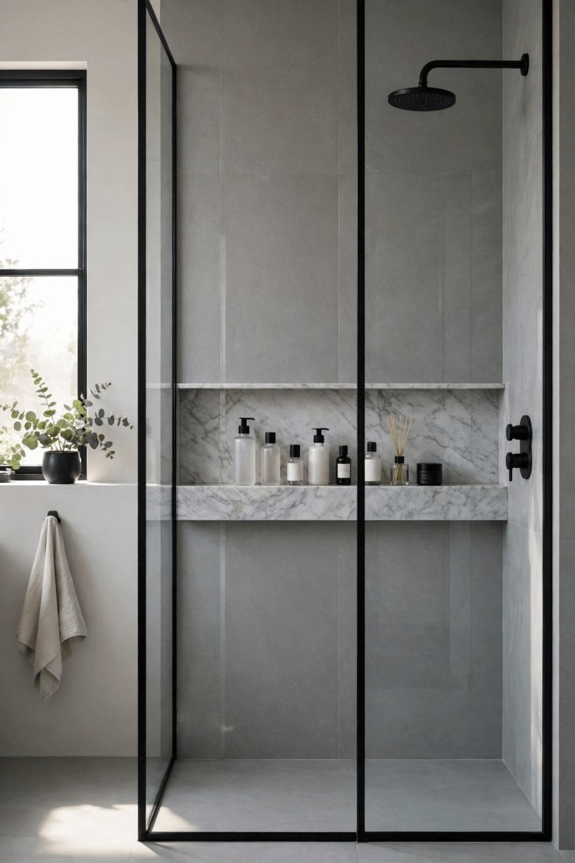 shower shelf ideas