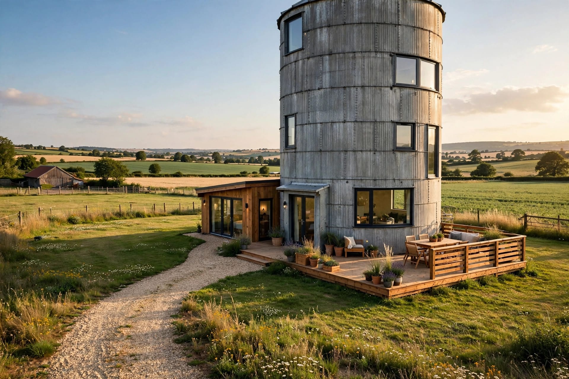 silo house