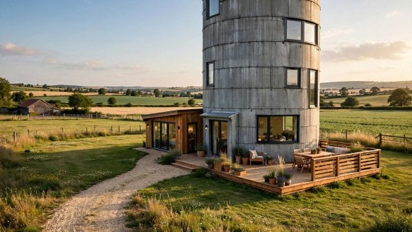 silo house