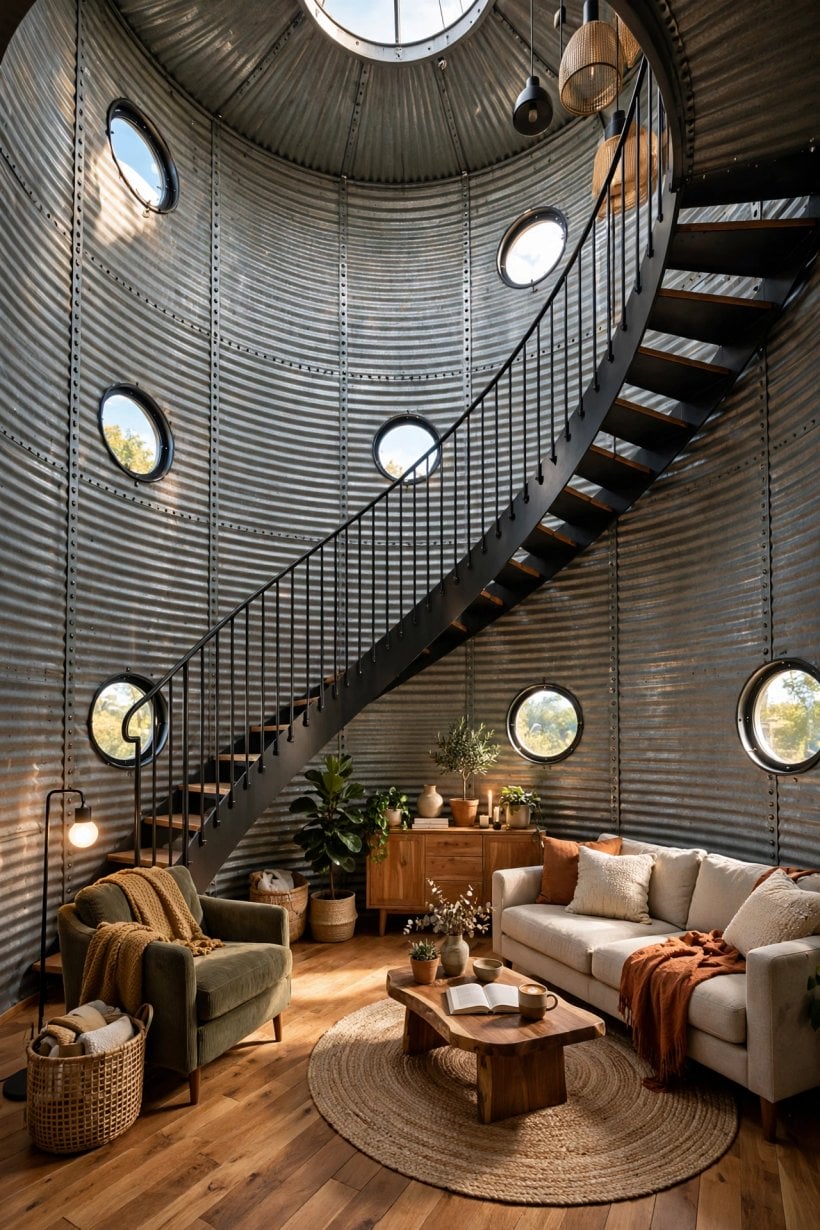 silo house