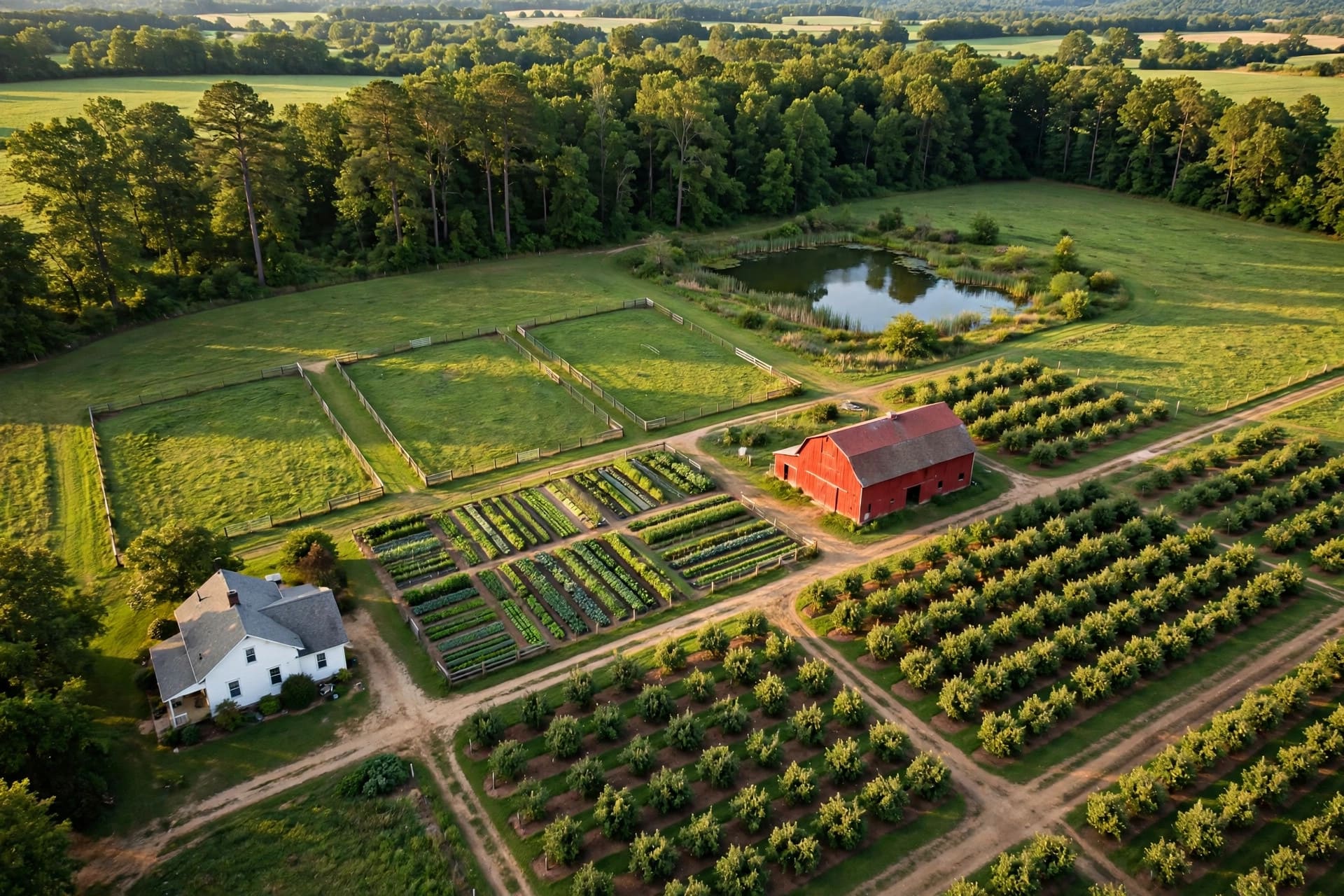 six acre homestead layout