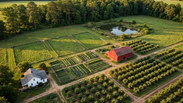 six acre homestead layout