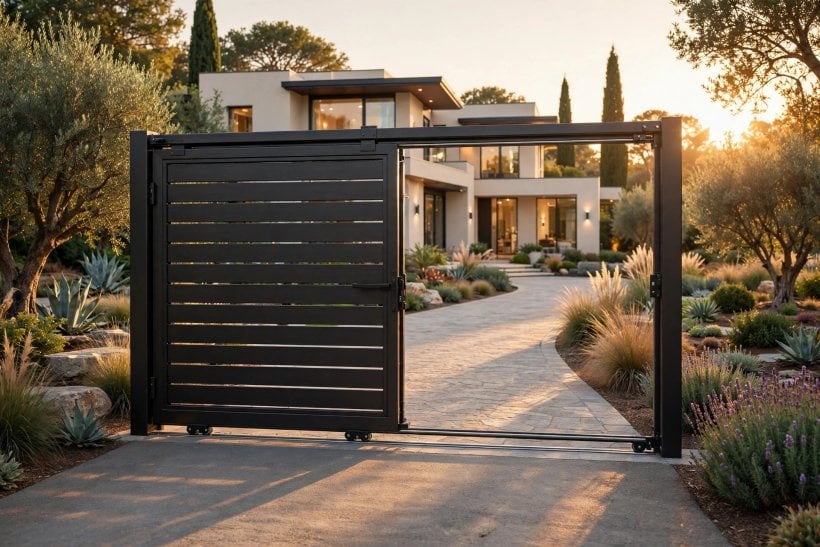 Sliding Date Design 75 Sliding Driveway Gate Ideas: Styles, Materials and Practical Details