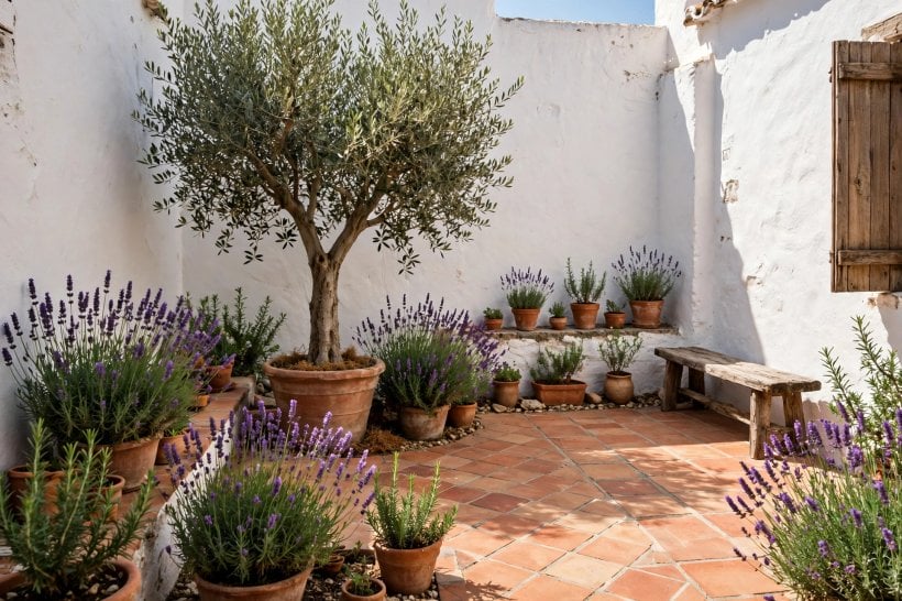 small gardens: a winding path and neat edging in a compact plot