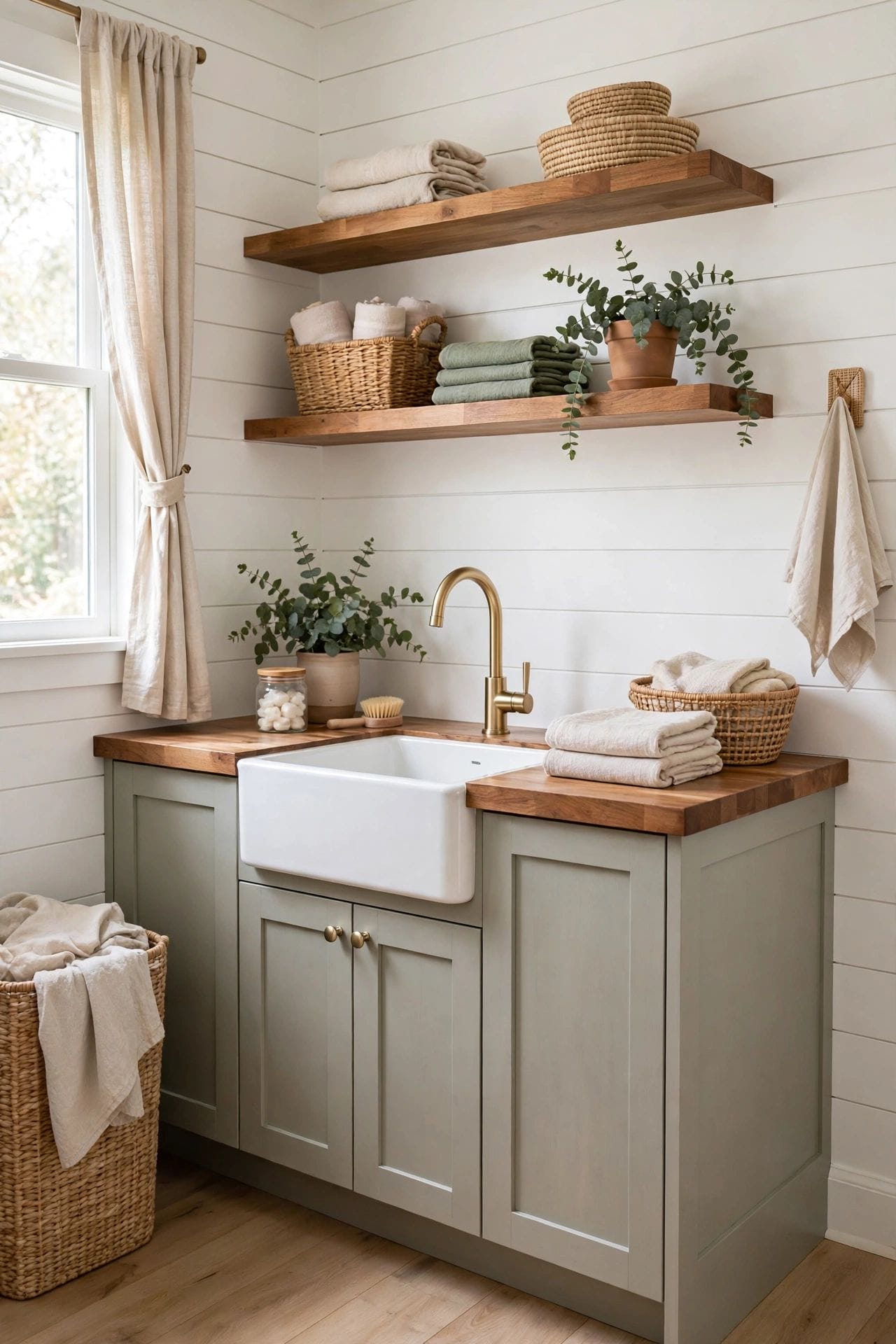 Small Laundry Room Ideas and Designs: Layouts, Storage and Space-Saving ...