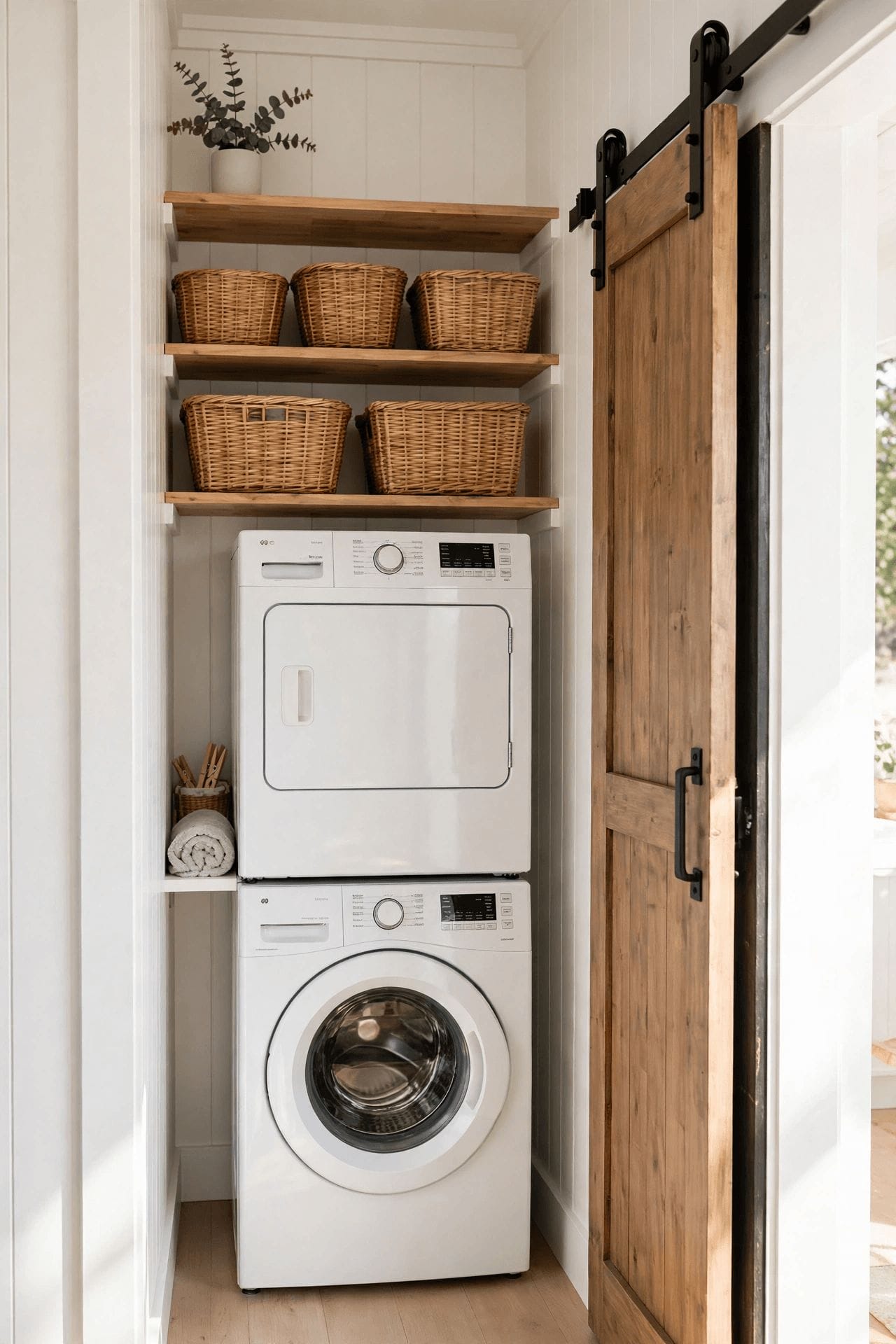 Small Laundry Room Ideas and Designs: Layouts, Storage and Space-Saving ...