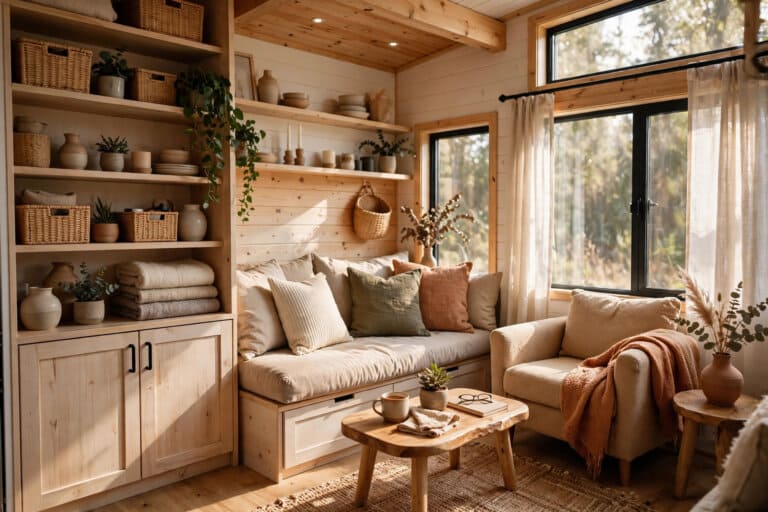 Small space interior design ideas from tiny houses