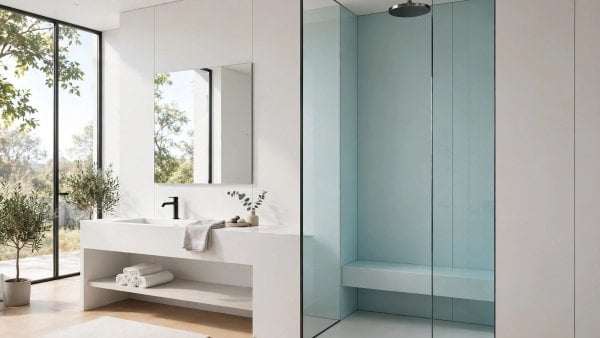 solid surface tub surround