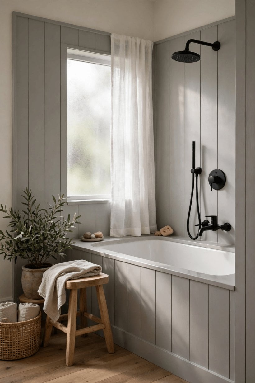 solid surface tub surround