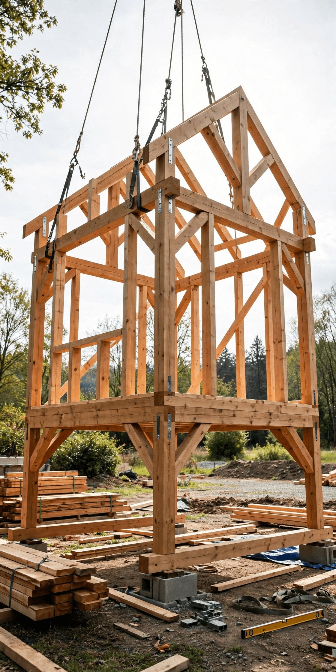 steel vs wood tiny house frame