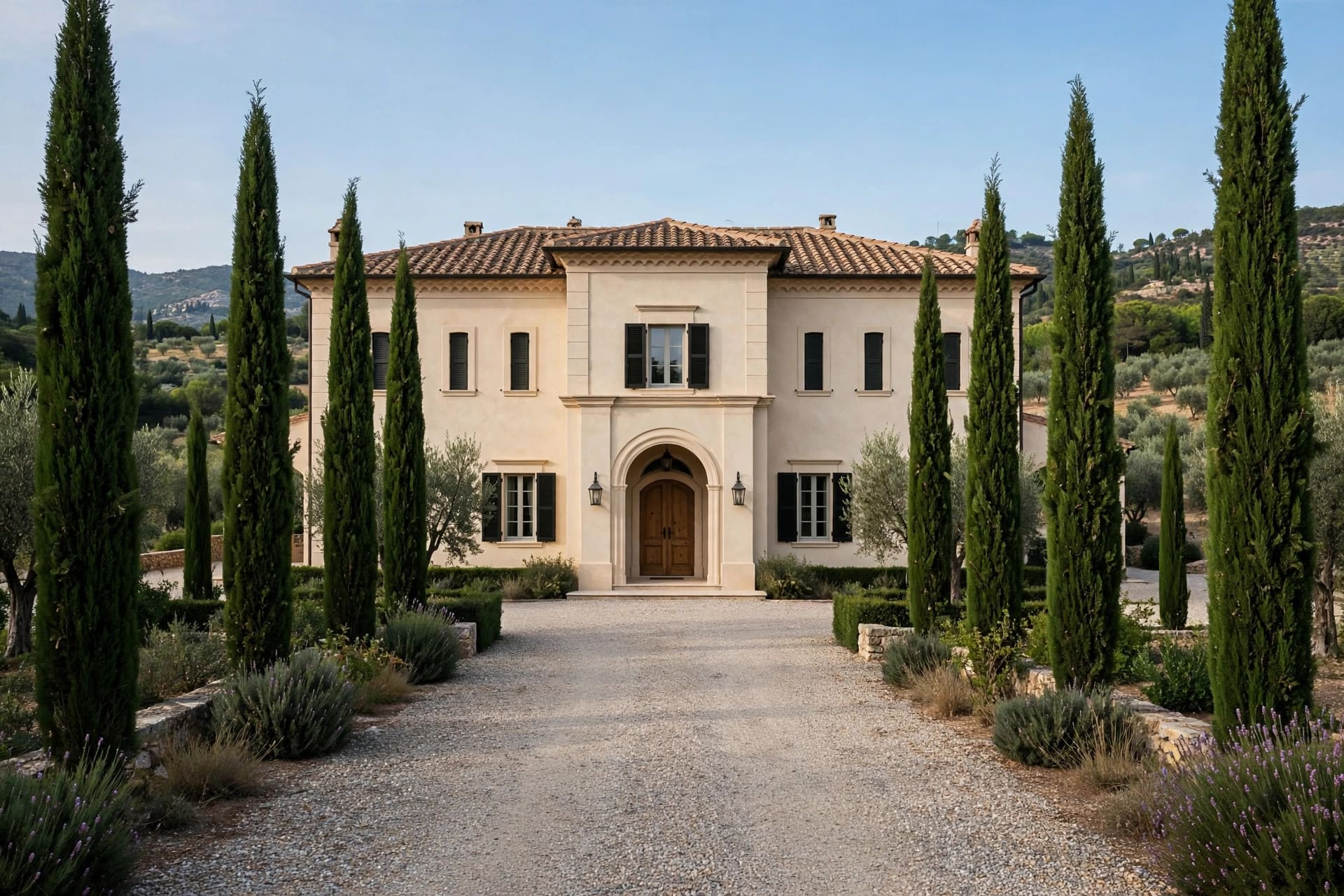 stucco house: freshly repaired and recoated exterior wall
