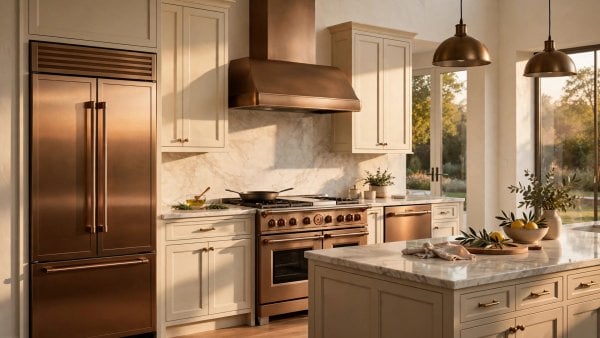 whirlpool sunset bronze appliances