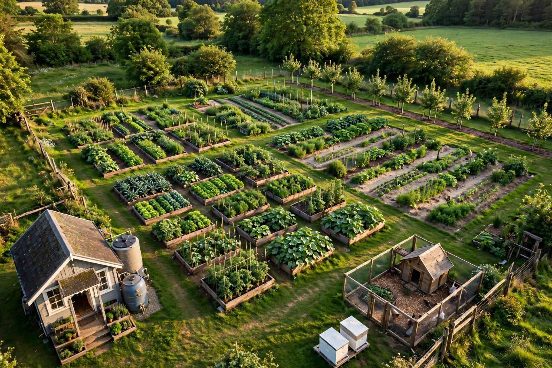 third acre homestead layout