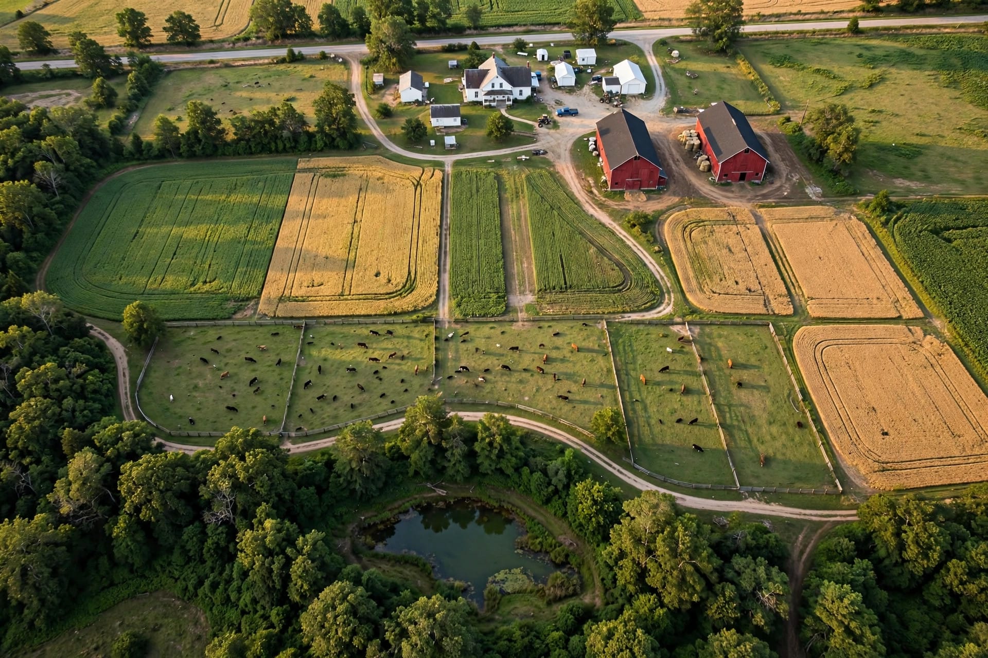 thirty acre homestead layout